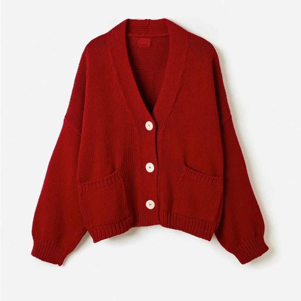 Babaa cardigan no. 22 in Persephone - Picture 4 of 8